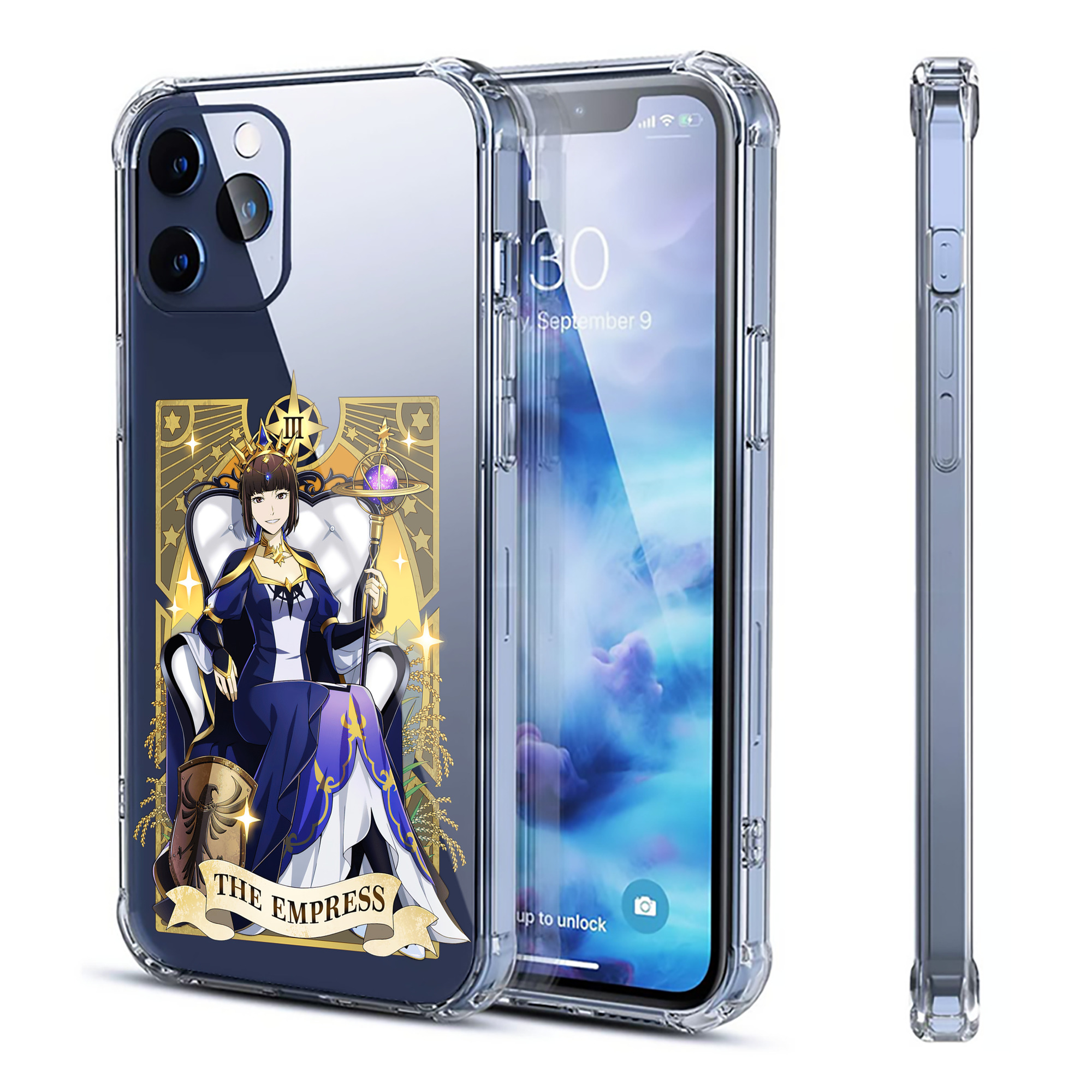 （画像用） 文豪ストレイドッグス Bungo Stray Dogs 【iPhone 12シリーズ対応】透明スマホケース（クリアソフトケース）